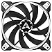 ARCTIC BioniX F120 - PC Fan, 120mm Gaming Case Fan with PWM Sharing Technology (PST), Quiet Motor, Computer, 200-1800 RPM - White