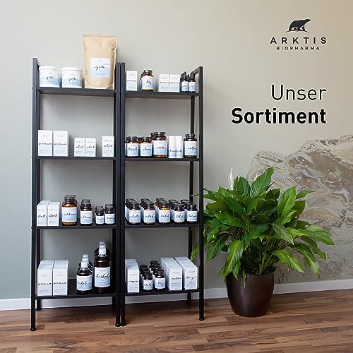 Arktis BioPharma Akazienfasern Grow 300g in Apothekenqualität - Hochdosiertes, Vegan und Laborgeprüftes lösliches Ballaststoffe Pulver - Fiber Supplement zur Unterstützung der Darmflora