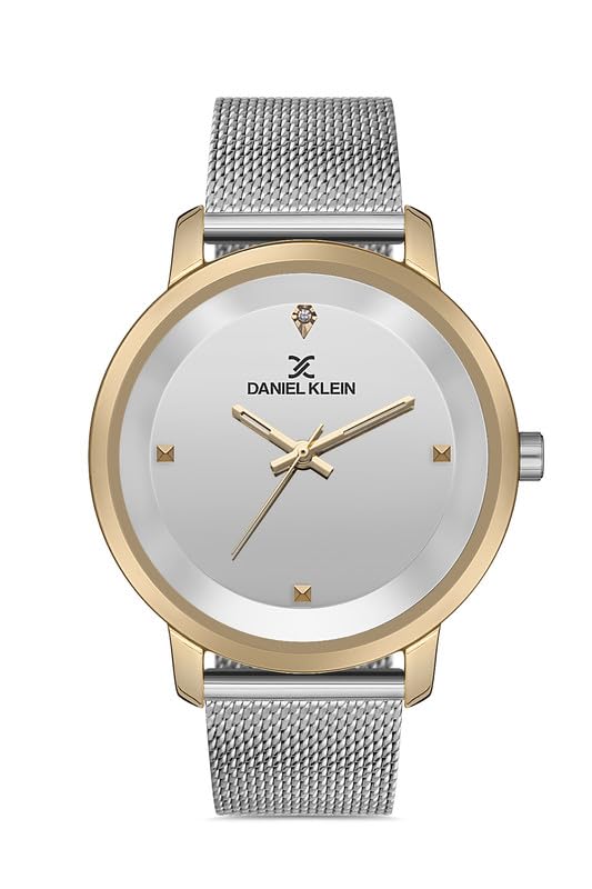 DANIEL KLEIN Analogue Silver Dial Mens Watch-DK.1.12803-3 (B09MFY79VY) Amazon Price History, Amazon Price Tracker