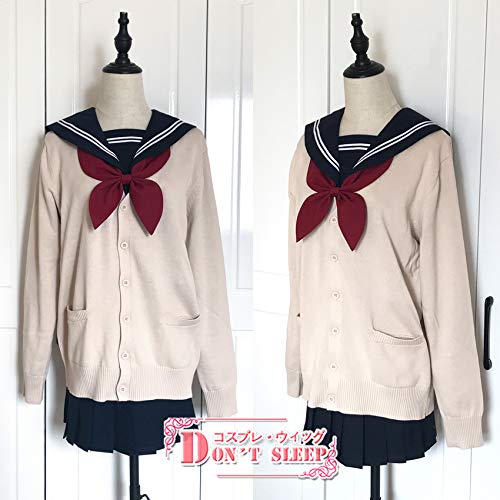 DONT SLEEP COSPLAY My Hero Academia Himiko Toga cos abbigliamento JK uniforme uniforme scolastica vestito da marinaio tutti i giorni, S