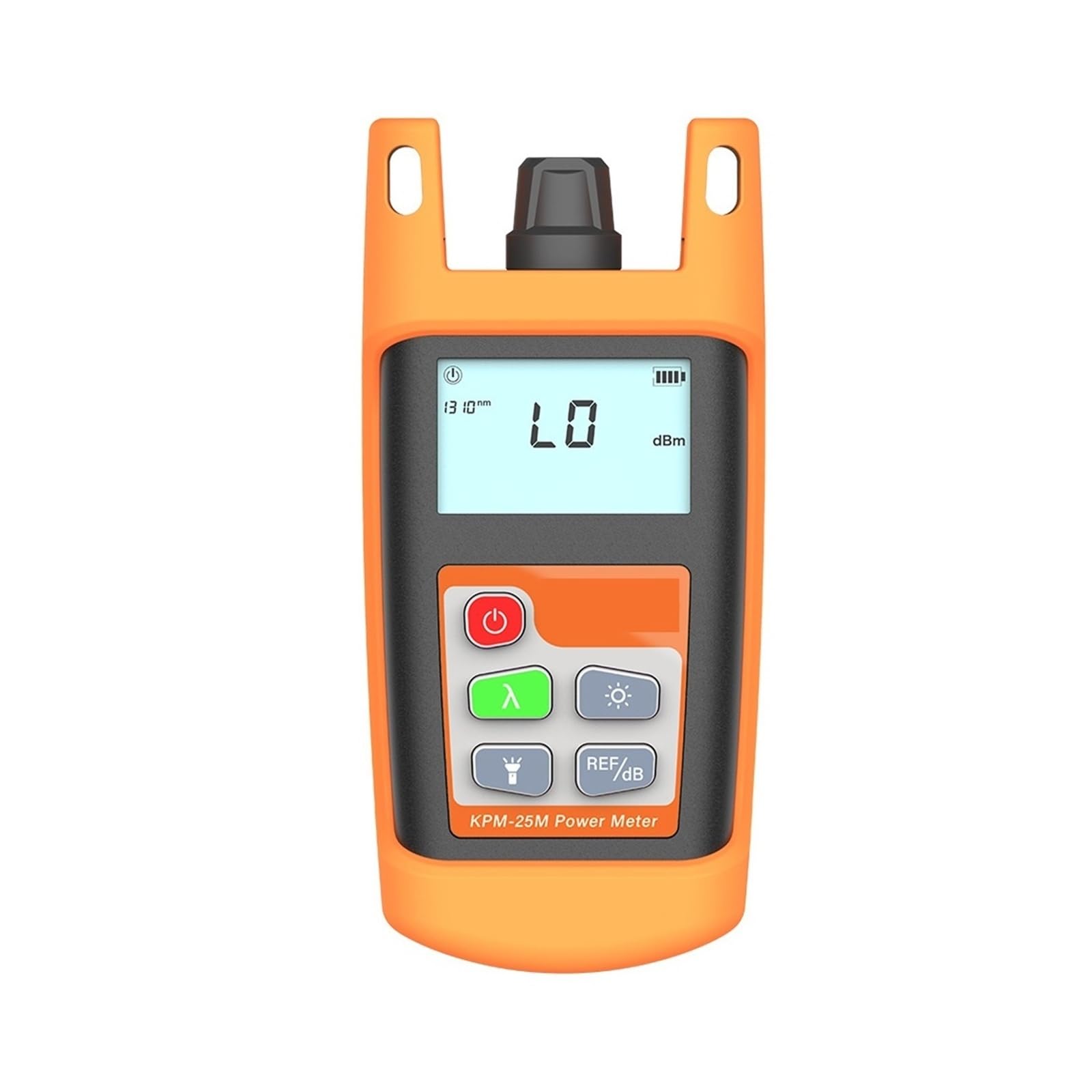 Fiber Optic Cable Tester, Fiber Optical Test Tool，Fiber Optic Power Meter，KPM-25M OPM Tester with SC Connector -70+6dB