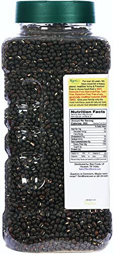 Rani Organic Urid/Urad Whole Black (Matpe Beans With Skin) Indian Lentils 32Oz (2Lbs) 908G Pet Jar ~ All Natural | Vegan | Gluten Friendly | Non-Gmo | Indian Origin | Usda Certified Organic #TOP2
