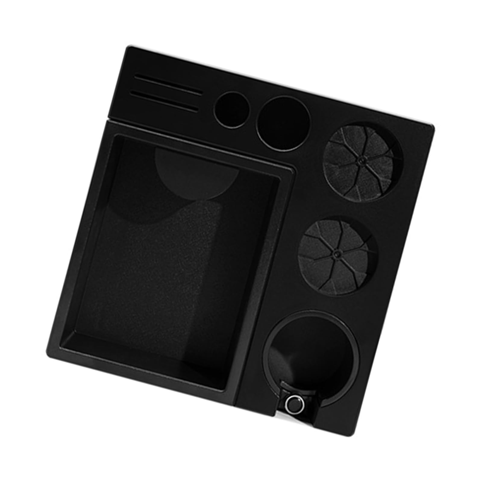 Platzsparende Espresso Werkzeughalter Mit Rutschfester Basis Und Modularem Design Für Die Aufbewahrung Von Kaffeezubehör. Professionelle Organizer Für Kaffeezubehör