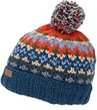 Bonnet en laine très chaud, douillet et tricoté à la main