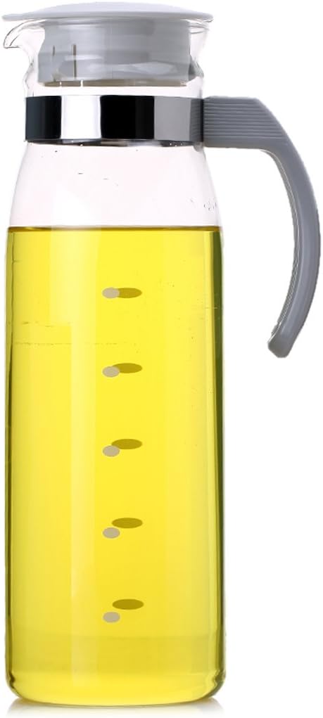 Hario "Slim" Refrigerator Water Bottle, 1400ml, White