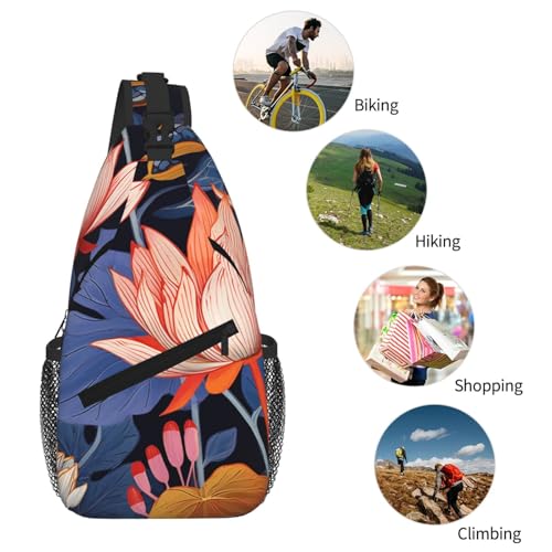 Morrales Crossbody Sling para mujer y hombre miniatura 6