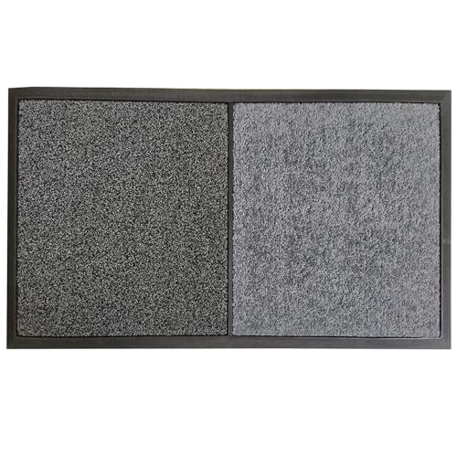 Disinfecting Sanitizing Floor Entrance Doormat, Shoe Sanitizer Entry Rug for Indoor Use (Brown,S: 17x31inch (45x80cm))