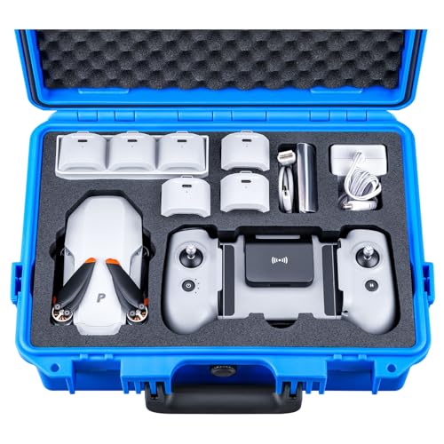 Lykus Titan AM100 Waterproof Hard Case for Potensic Atom 2/Atom 3-Axis/Atom SE/Atom LT Fly More Combo, Support up to 7 Batteries [CASE ONLY] by Lykus - Used condition - US$46.07