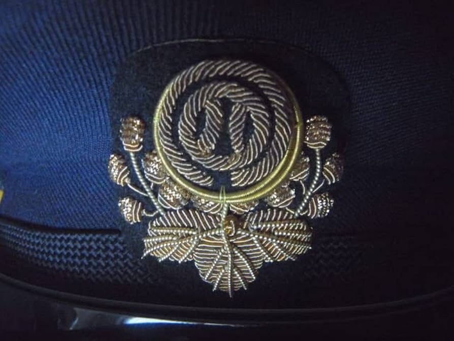 Amazon.co.jp: 帽子 西部鉄道 社章 帽章 耳章 鉄道 電車 運転手