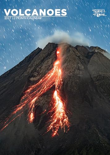 Calendario A3 2027 Volcanes con fotografías artísticas en papel premium mate