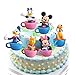 NC Mickey Mouse Cake Topper wopin-Mickey Minnie Anniversaire Gâteau Topper DIY Happy Birthday Cake Topper Kit Grande Décoration de fête d'anniversaire pour Enfants Anniversaire Party,6 Pièces