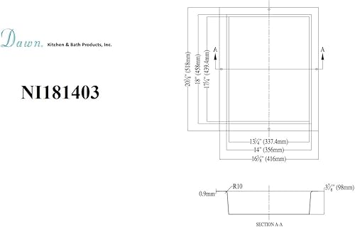 Miniatura 2 de Dawn Azulejo de revestimiento de arena NI181403 en nicho de ducha con una placa de soporte de acero inoxidable