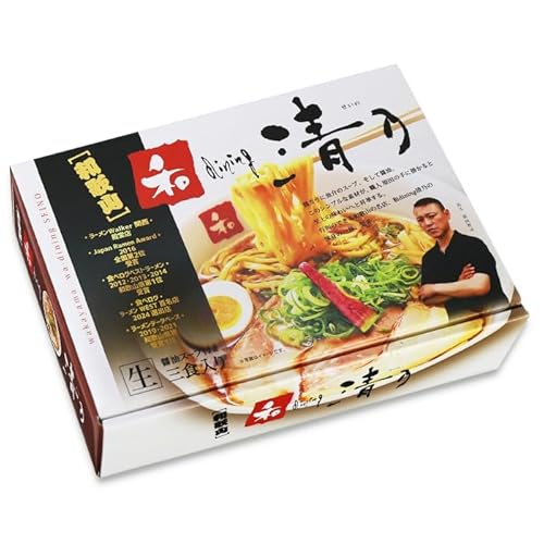 和歌山 和dining 清乃(3食)/醤油ラーメン (麺:110g×3個 スープ：29ｇ×3個)のサムネイル