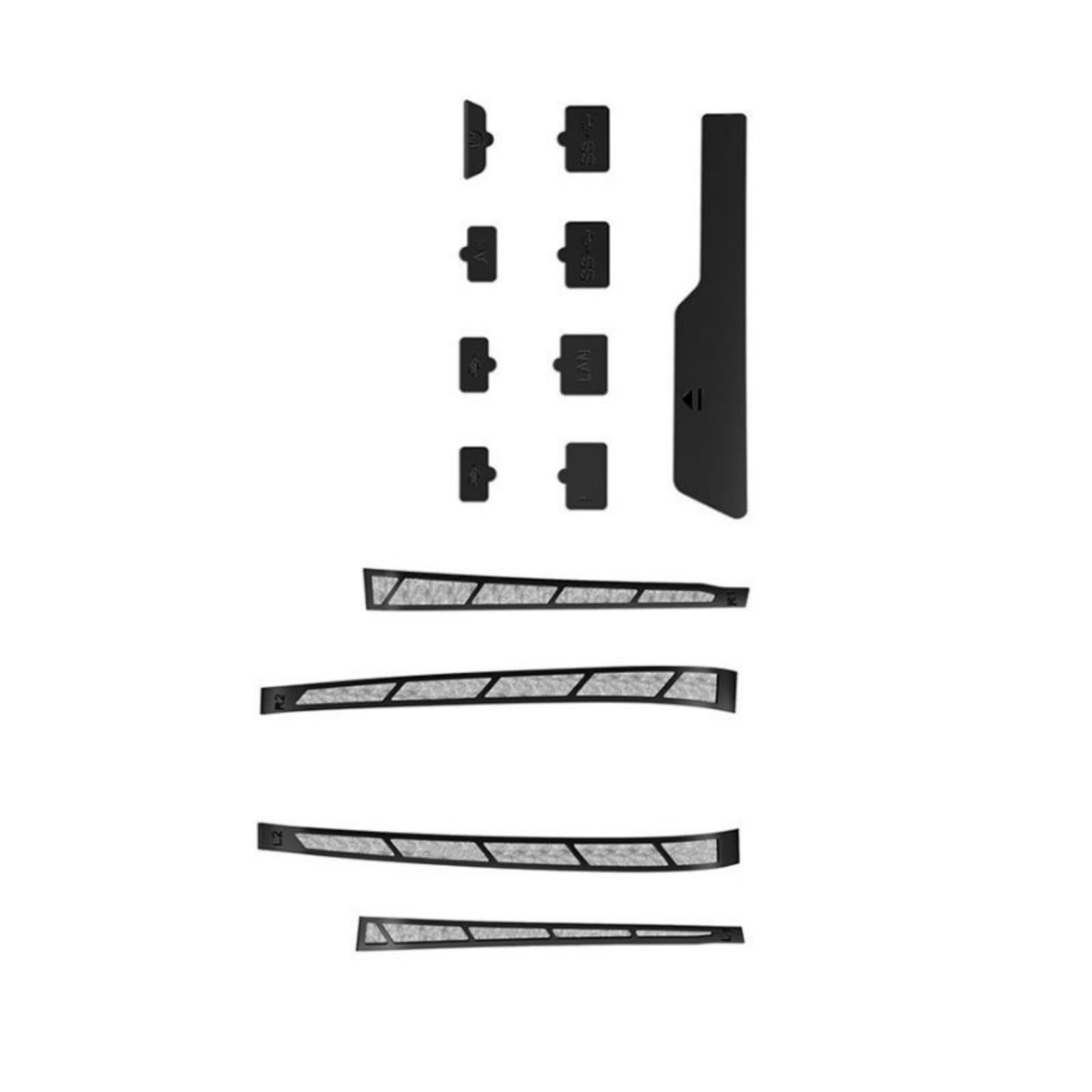 Tsophreniq Gaming Accessories for Game Host Dustproof Protector Game Console Silicone Plugs Set Plug