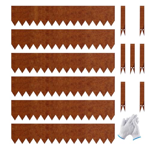 20ft.Cor-Ten Weathering Steel Landscape Edging(6 Pack)-6