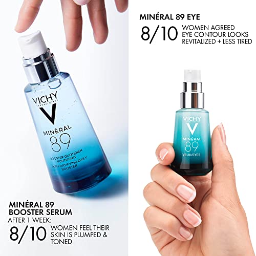 Vichy Vichy Hydration And Skin Strengthening Kit, Mineral 89 Hyaluronic Acid Face Serum And Eye Serum With Caffeine, 1.0 Ct. #TOP1
