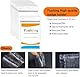 Fushing 10PCS Clear Waterproof Kunststoff Abzeichenhalter Namensschild Abzeichen ID-Kartenhalter (Vertikale)