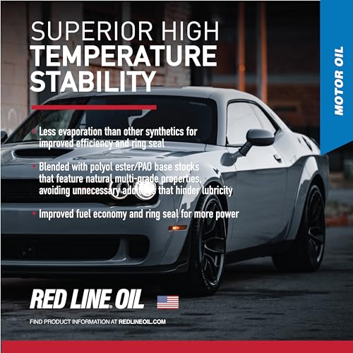 Red Line Aceite Motor Sintético 20W50 1 Galón miniatura 5
