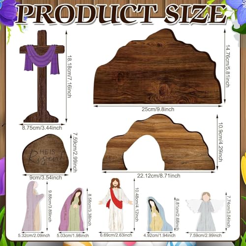 Crèche en bois rustique : une scène d'exception faite pour sublimer vos fêtes - 7