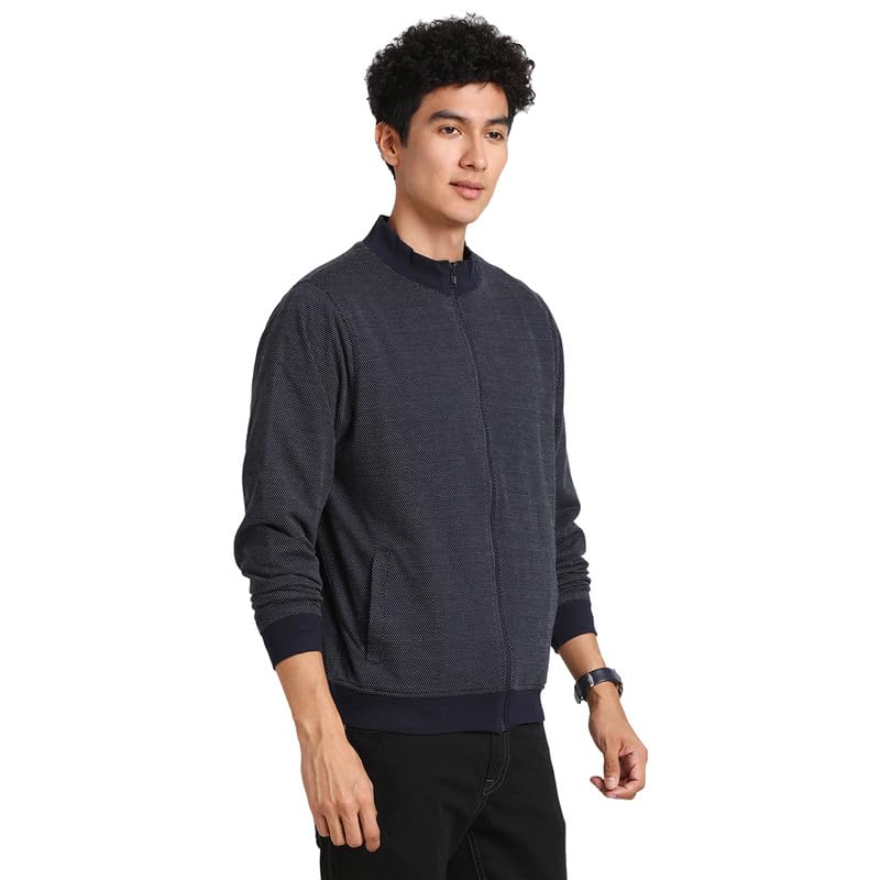 Sweat-shirt en tricot pour homme réversible pour passer du bureau au weekend décontracté