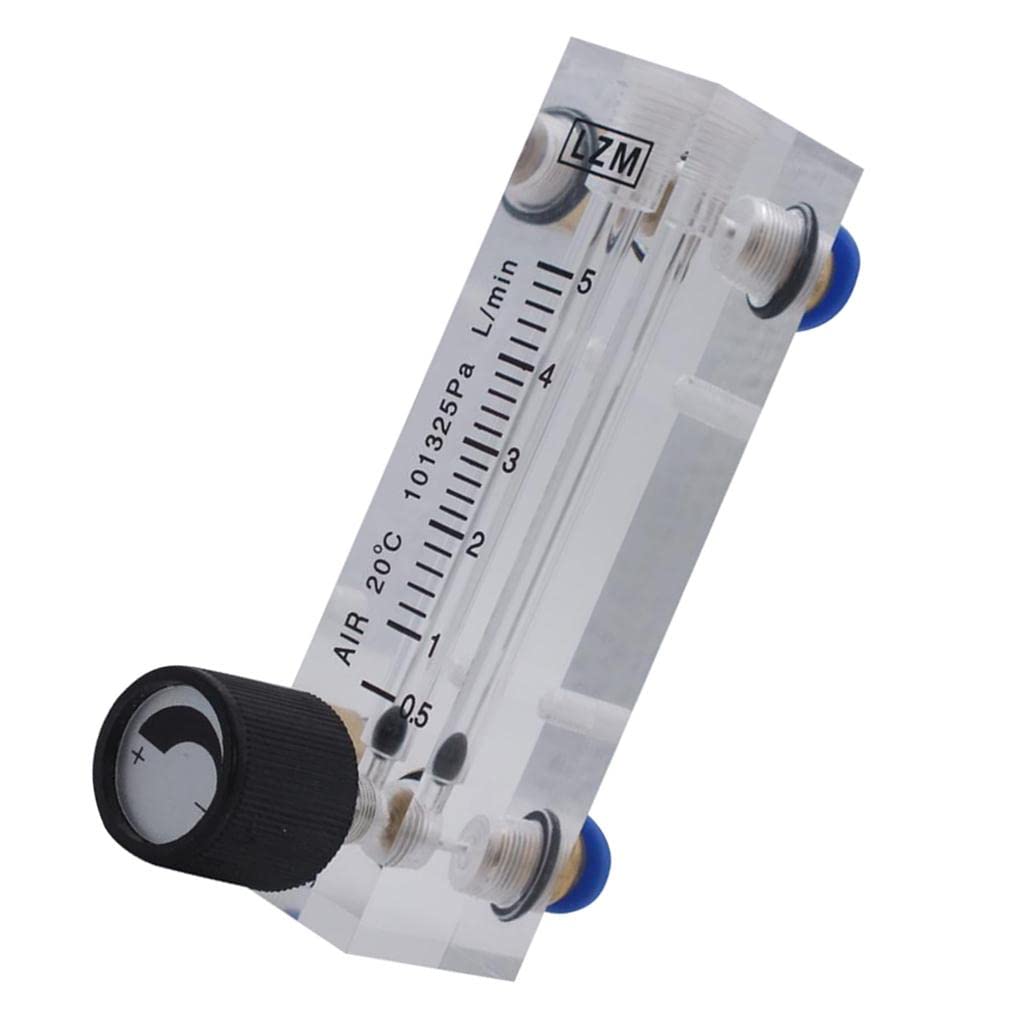 MERISHOPP High-Definition Accurate Oxygen Air Flowmeter Panel Type 0.5-5L | Business & Industrial | Hydraulics Pneumatics & Pumps | Pump & Flow Controllers | Flow Controllers & Meters Flow Meters 2