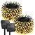 Brightown 2 Pack Solar Christmas Lights, 92Ft 240 LED Solar String Lights Outdoor Waterproof with 8 Modes, Solar Light Outdoor for Patio Yard Tree Garden Party Decorations, Warm White