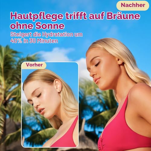 Coco & Eve Antioxidant Face Tanning Micromist. Selbstbräuner mit Antioxidantien für mehr Feuchtigkeit. Schnelle, makellose… – Ansicht 2