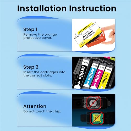 Image of Remanufactured Replacement for Epson 410 XL 410XL T410XL Ink Cartridges | Compatible with 410xl epson printer ink cartridges for Expression XP-830 XP-630 XP-530 XP-635 Printer (PB /BK /C /M /Y, 5 Pack)