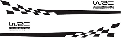 Miniatura 1 de 1 par2 calcomanías universales con diseño de rayas deportivas para cochecamionesSUV, carrocería, puerta lateral, coche, carreras, falda de rayas