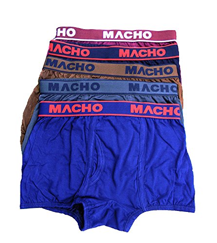 Image of Macho Men's Cotton Mini Trunk (Multicolour, 85 cm) - Pack of-3