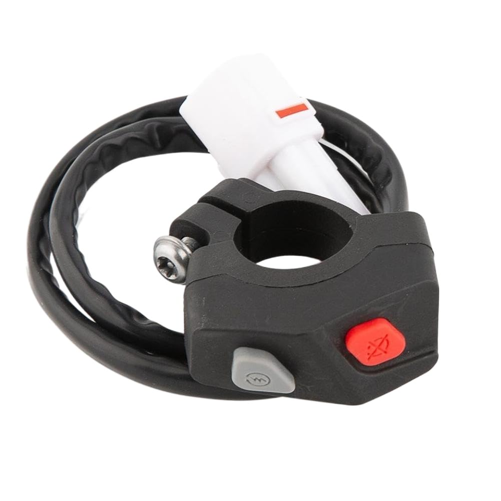 Motorcycle Universal Electric Flameout Starter Stop ON Off Kill Switch Two Function Switch Button Compatible with EXC F SXF XC TE FE FX
