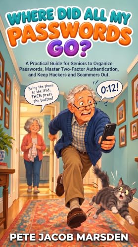 Where Did All My Passwords Go?: A Practical Guide for Seniors to Organize Passwords, Master Two-Factor Authentication, and Keep Hackers and Scammers Out