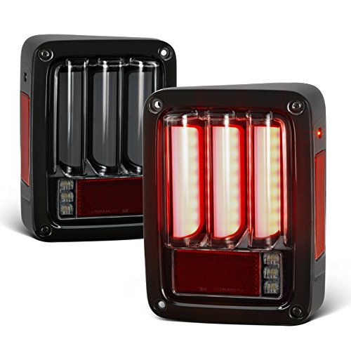 Buy AKKON For 20072018 Jeep Wrangler JK Sequential Signal LED Tail