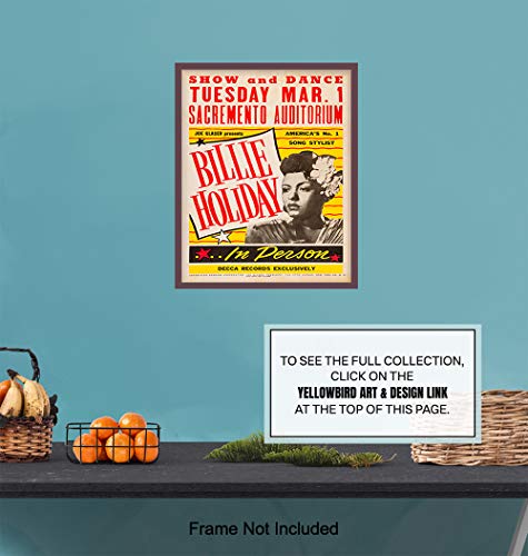 Yellowbird Art & Design Billie Holiday Wall Art thumb #6