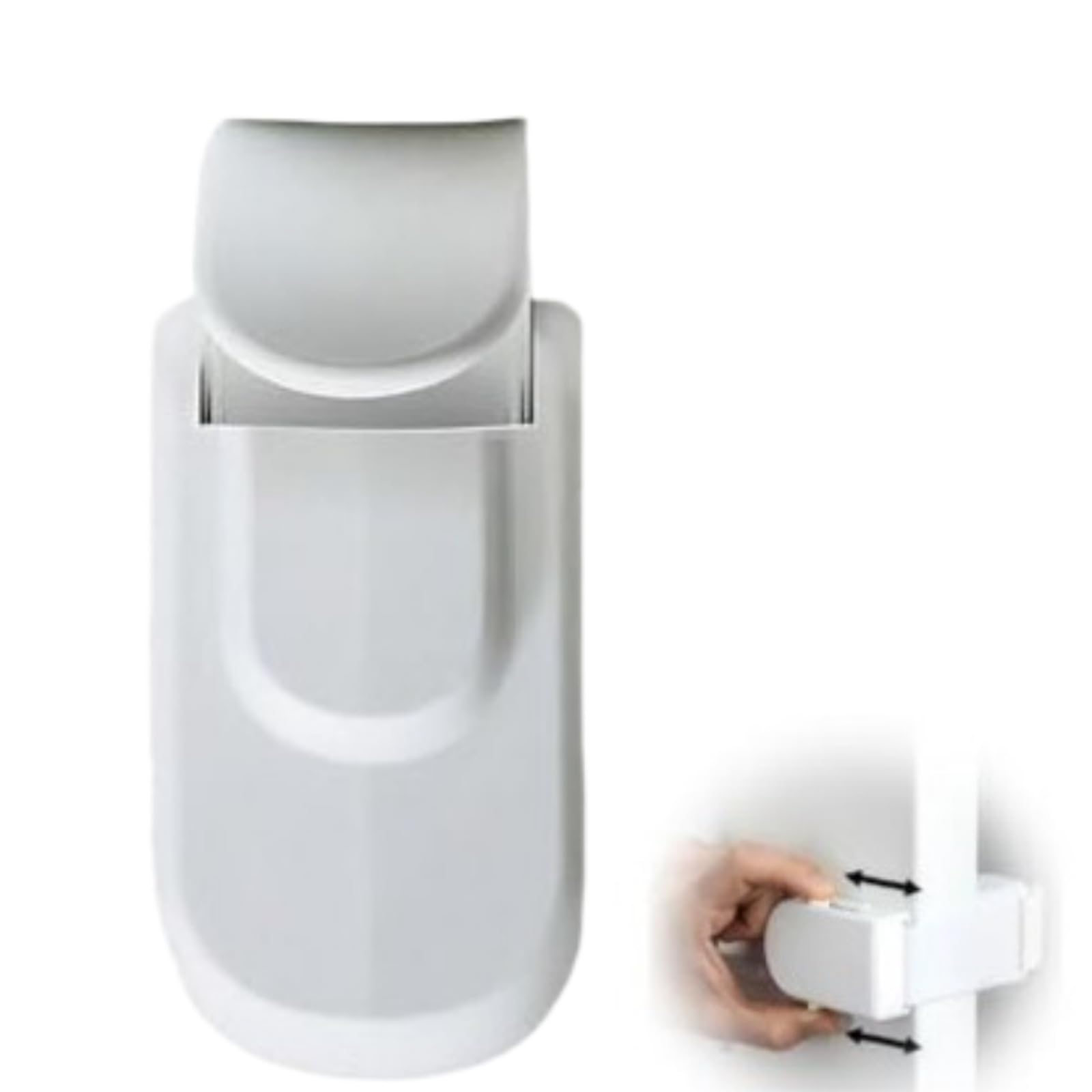 HugLock Door Lock,Snap On Child Safety Door Lock for Kids,No Adhesive Temporary Door Lock Without Drilling,Child Proof Door Latch Toddler for Interior Doors,Damage-Free Security for Child,Cats&Dogs