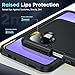 LeYi for Samsung Galaxy-A07-Phone Case: with 1Pcs Tempered Glass Screen Protector, Heavy Duty 3 in 1 Rugged Cover, Military Grade Shockproof Cell Phone Android Funda para Galaxy A07, Black