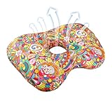 Piercing de Almohada para la Oreja, cojín para Dormir de algodón PP Suave, Almohada de Apoyo para el Canal auditivo, Ayuda para Dormir Lateral sin presión, de Tela Transpirable, Descanso en el