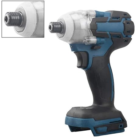 Amazon Co Jp Urijk インパクトレンチ タイヤ交換 充電式 無段変速 正逆転両用ライト付 本体のみ 18vリチウムイオンバッテリー 対応bl10 Bl1840 Bl1850 Bl1850b Bl1860 Bl1860b ドライバー ブラシなし Urijk Diy 工具 ガーデン