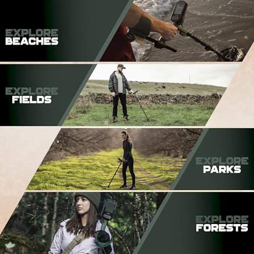 MINELAB X-Terra Intrepid, All-Terrain Professional Pinpointing Metal Detector for Adults and Teens with Waterproof Coil, 2 Detect Modes, and Clear Target IDs