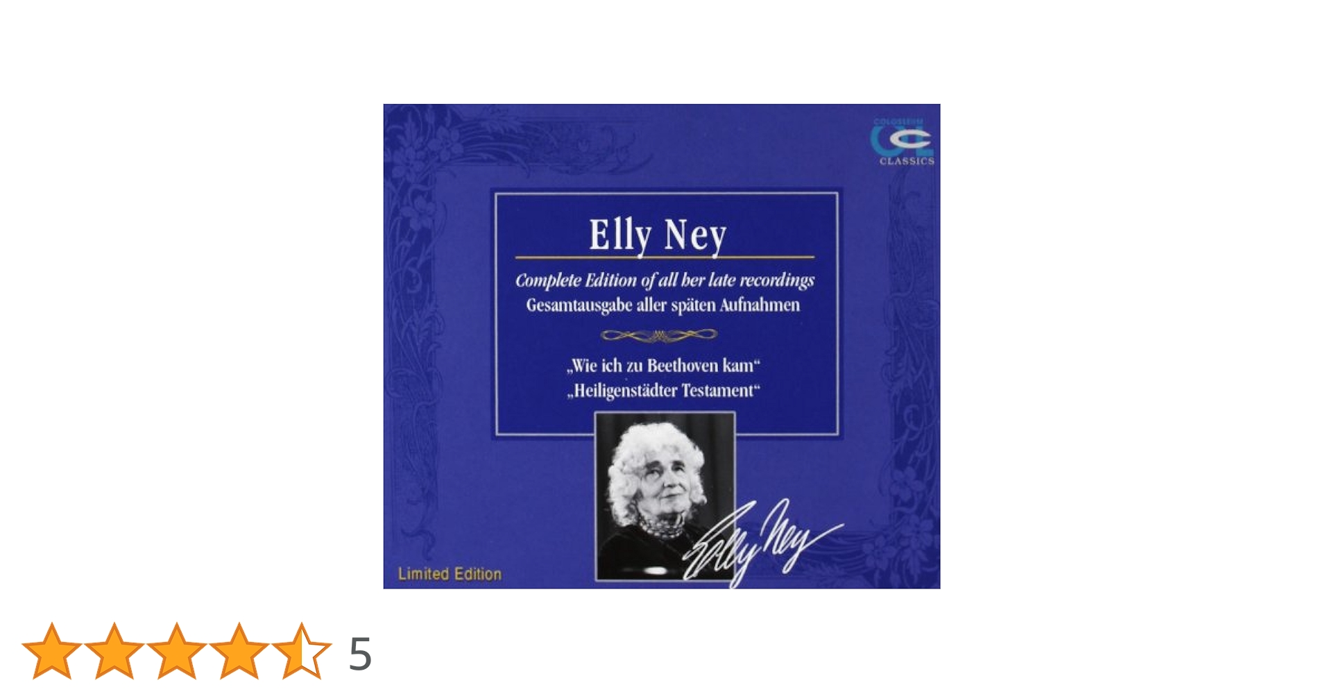 その他 Elly Ney Amazon.co.jp: Elly Ney: ミュージック