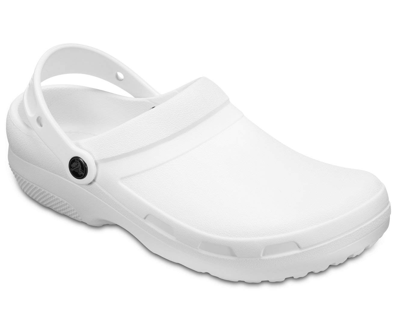Crocs Work, Unisex, Work Specialist II Clog, White, Men's 12, Women's 14, Medium