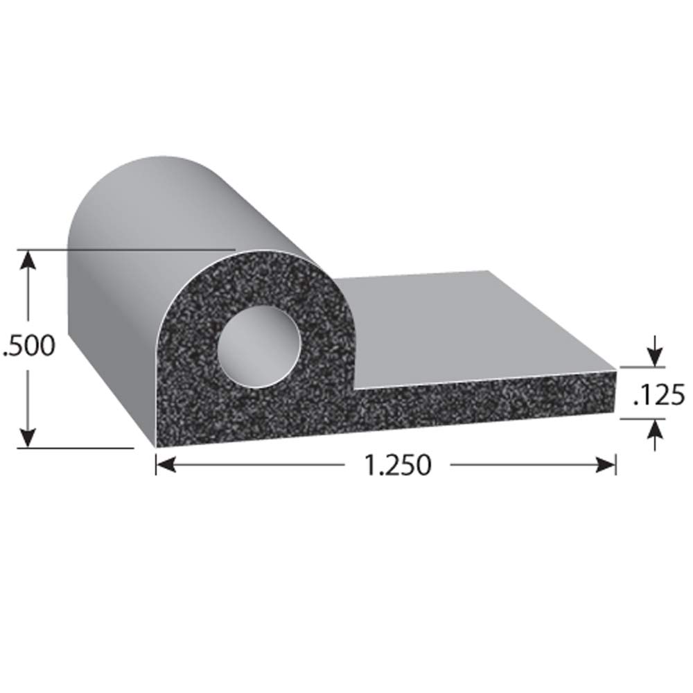Buy TrimLok PShaped Rubber Seal EPDM Foam Rubber Seal with HT