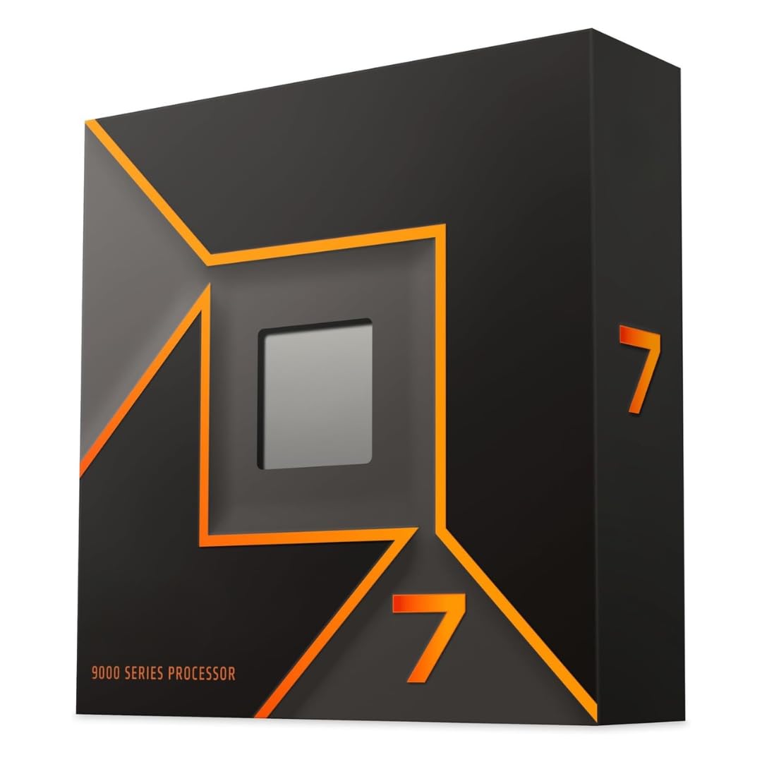 Processador 7 9700X 8 Núcleos Alto Desempenho para Jogos Modernos