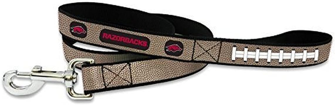 GameWear NCAA Arkansas Razorbacks Reflective Football Leash