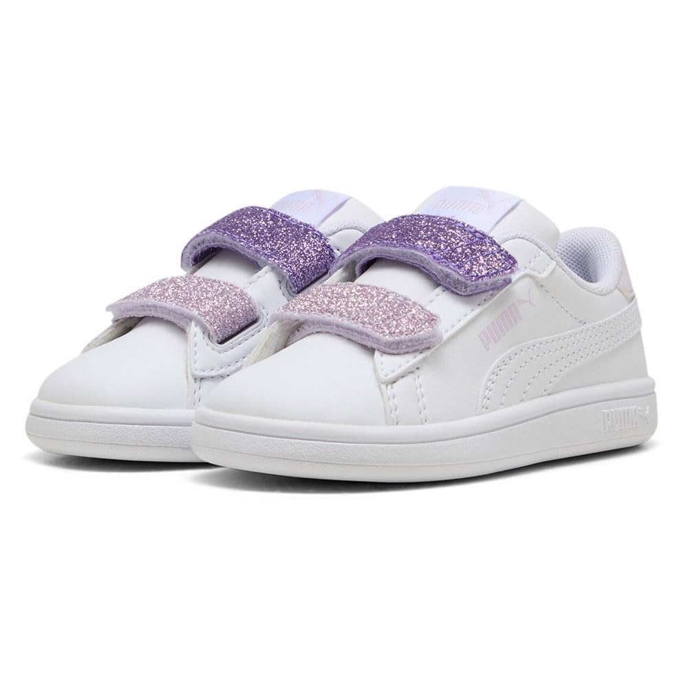 Baskets Puma violettes et blanches légères pour vos sorties urbaines décontractées