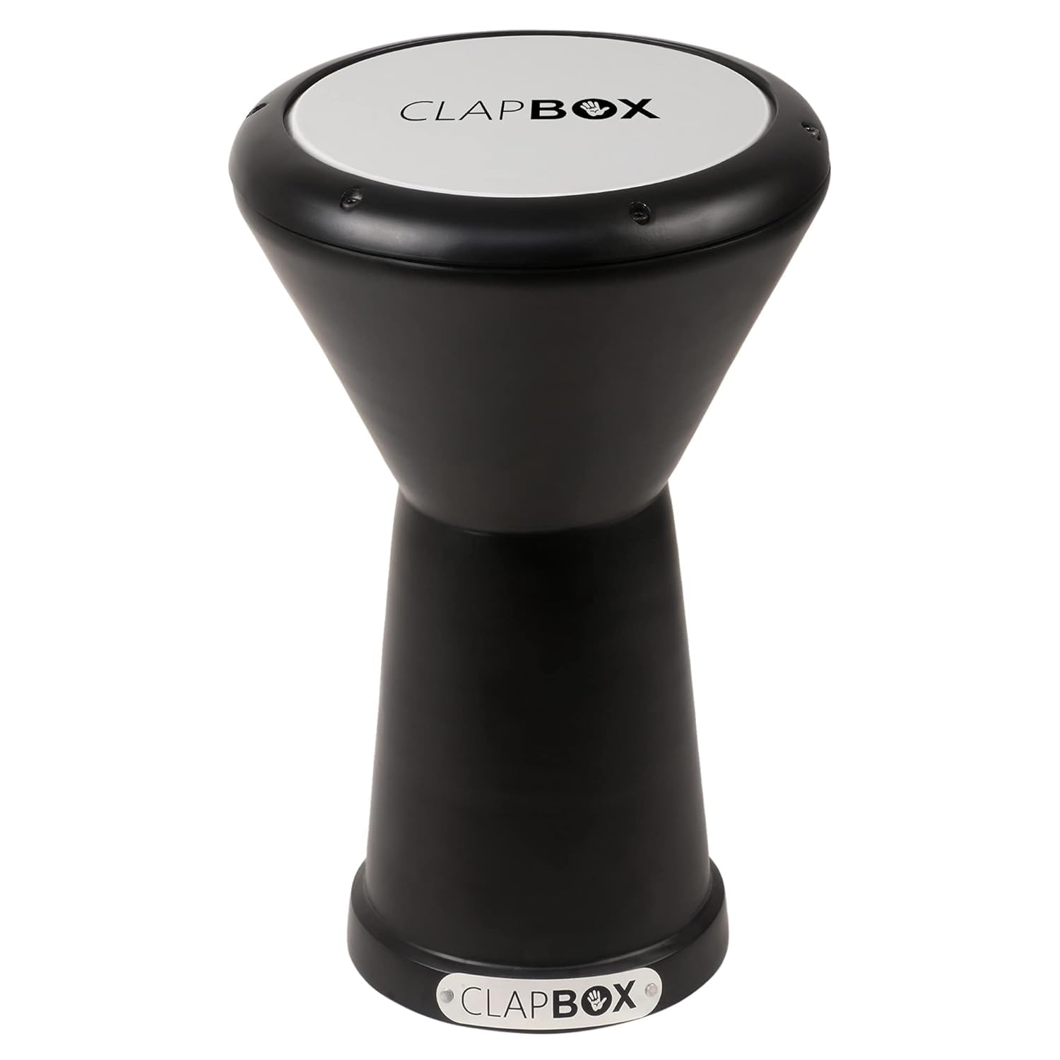 Clapbox Darbuka- Aluminium (9 Inches, Black) Full Size-image-8
