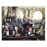 Scarface Poster The Sopranos Goodfellas movie poster Canvas Wall Art Living Room Decor Posters Unfra