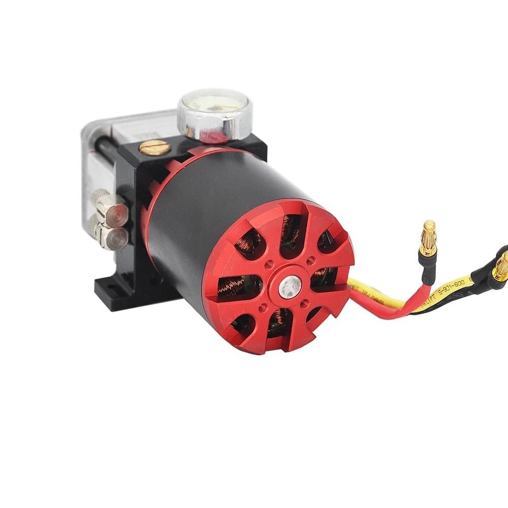 Pompa idraulica a Ingranaggi 5065 da 10 MPa con Motore N5065 | High Pressure CNC Aluminum Alloy Oil Pump Upgrade Fits 336GC 350 966 970 RC Excavators(Connection Board)