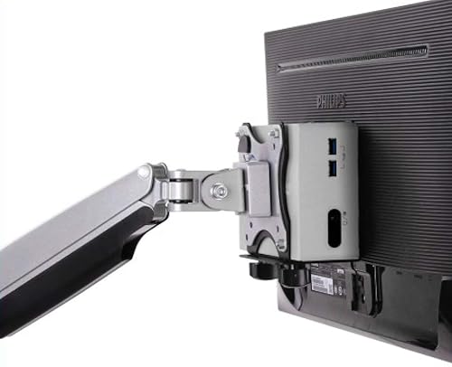 Miniatura 2 de Mount Plus MP-CPB-1 Thin Client  Mac mini  Intel NUC  Consola de juegos  Montaje VESA para ahorrar espacio mediante el montaje de PC Thin Client en