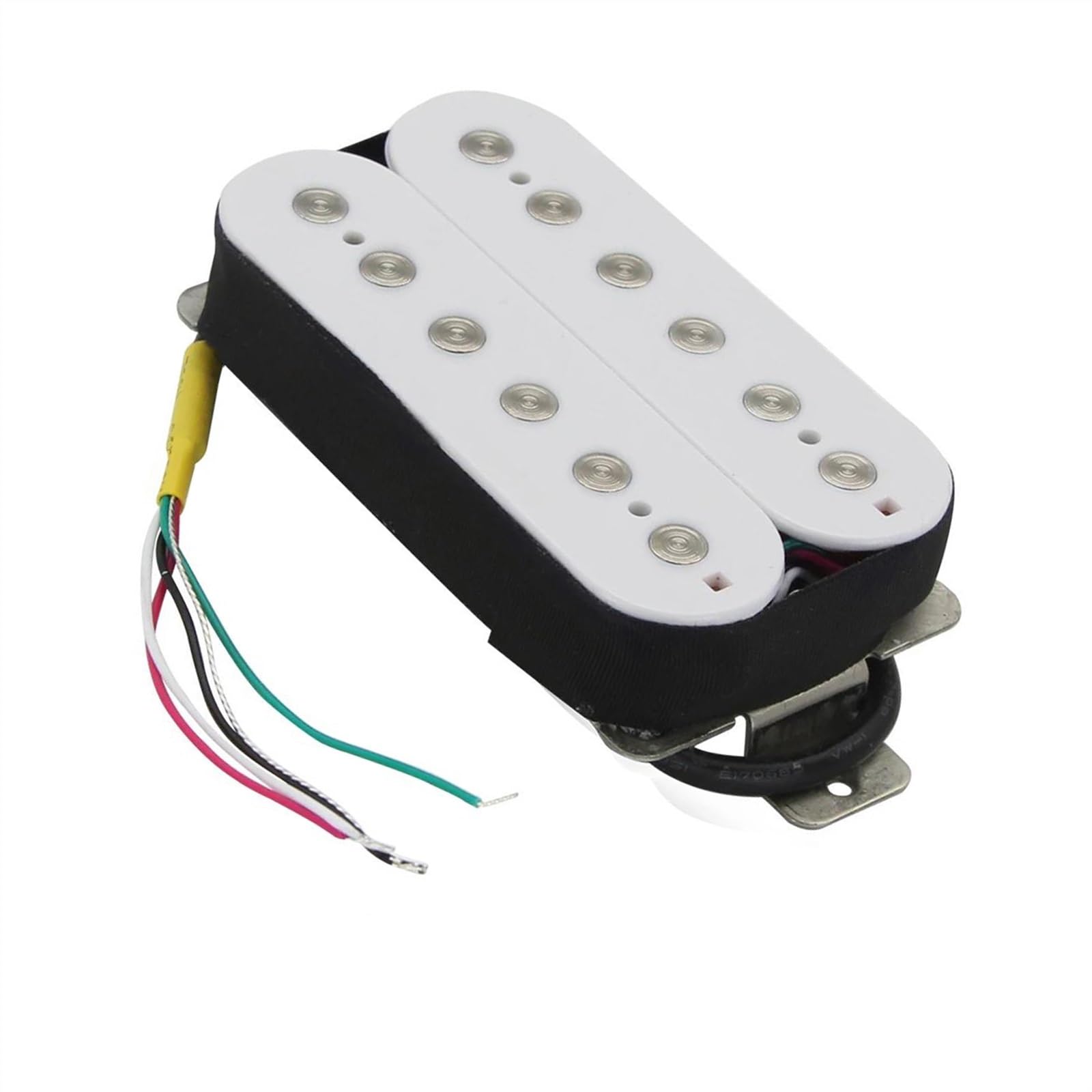 Professioneller E-Gitarren-Tonabnehmer 1PC Alnico 5 Gitarre Humbucker Pickup Doppelspule Weiß Für E-Gitarre Bridge Pickup